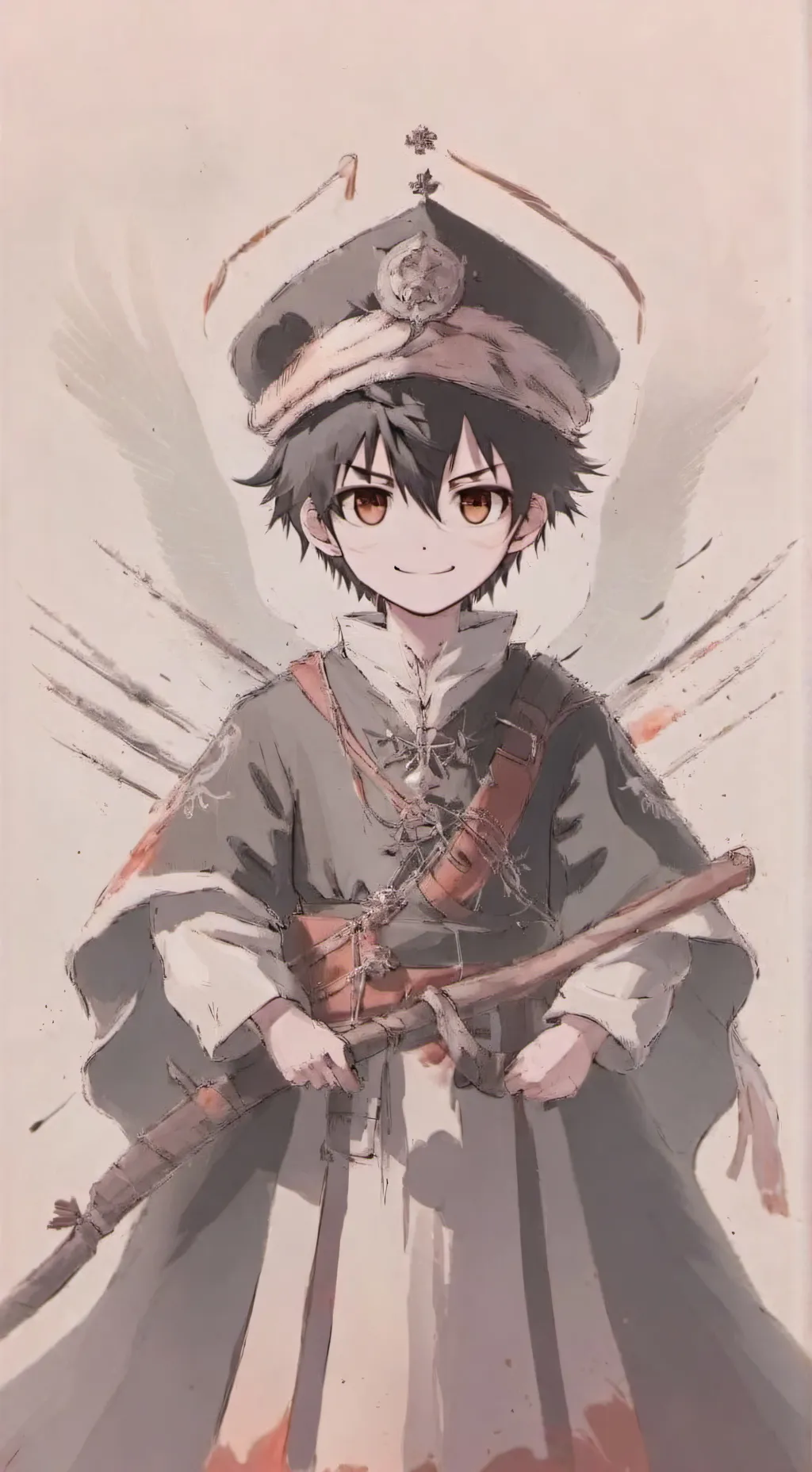 ai character: Hanako  background