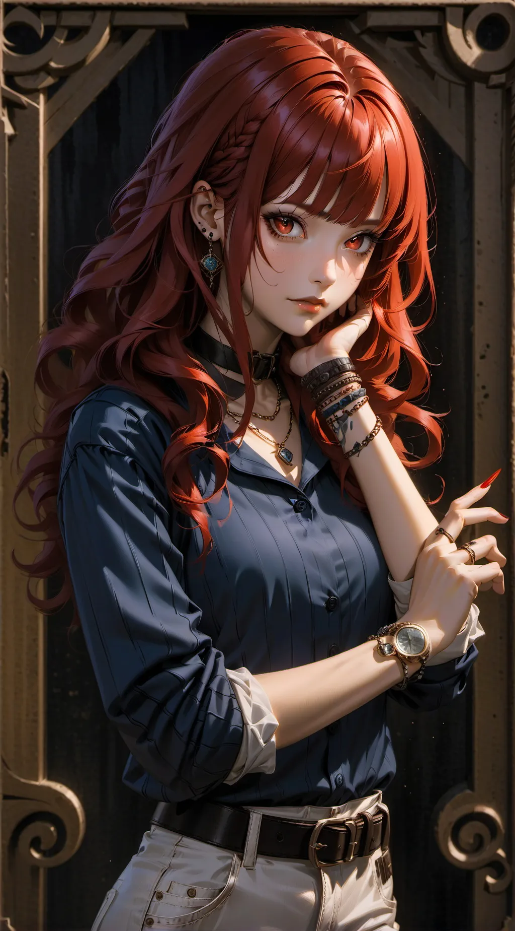 ai character: Zara. background