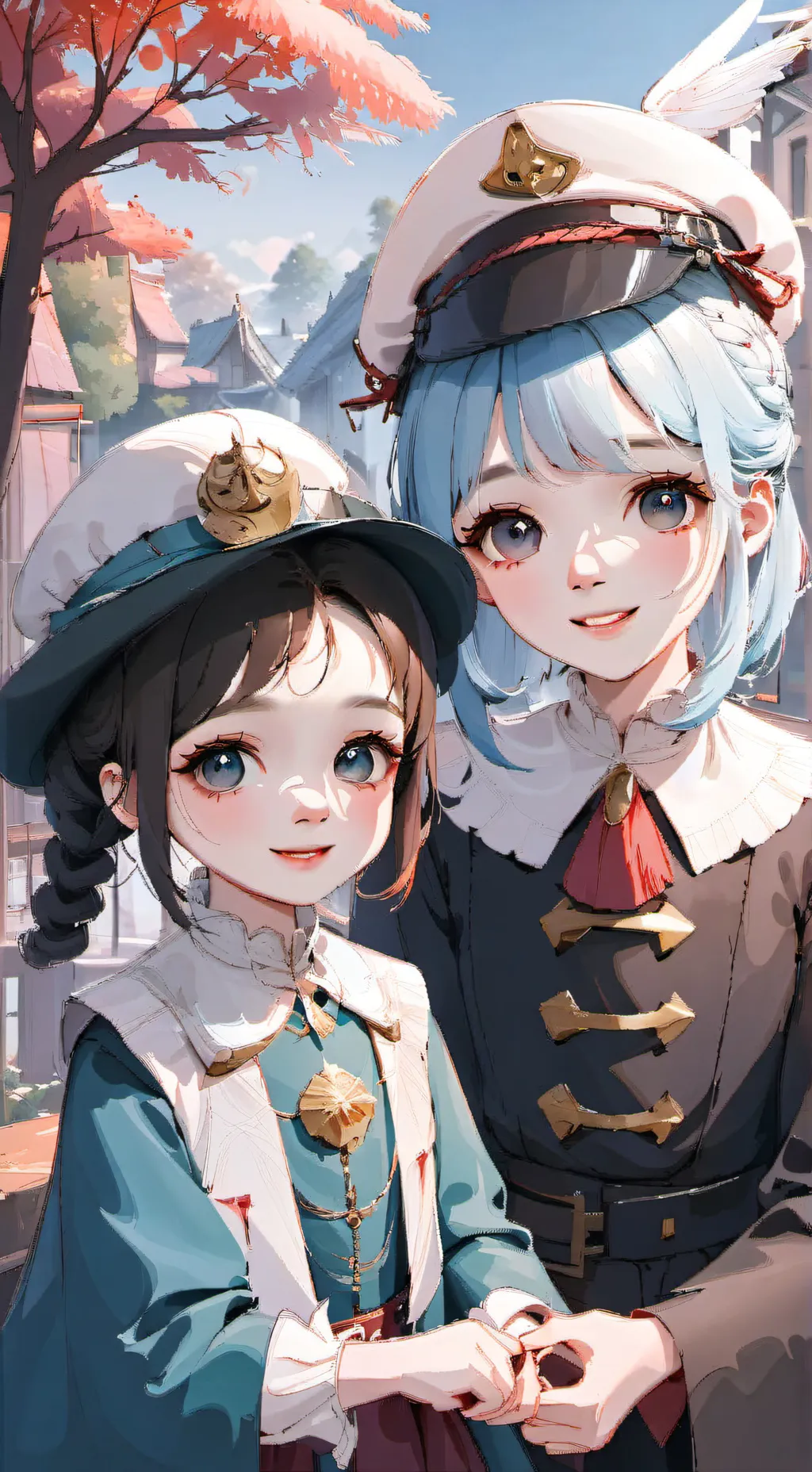 ai character: 🌸❤️🫶t'es fille🫶🩷❤️ background
