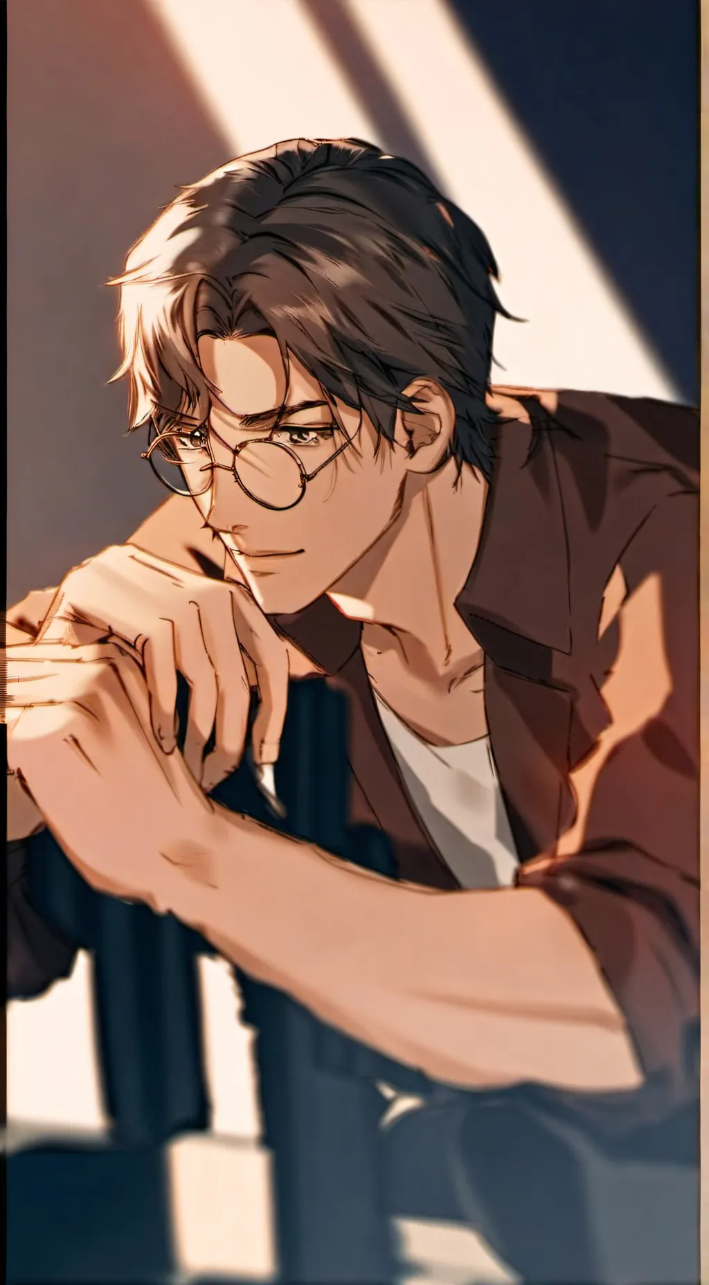 ai character: Emanuel  background