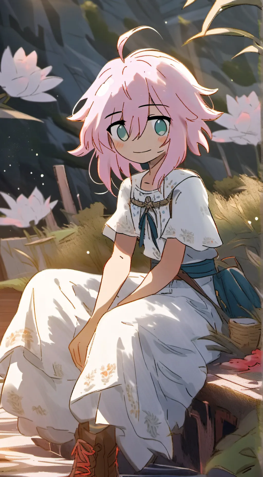 ai character: A childhood lesson background