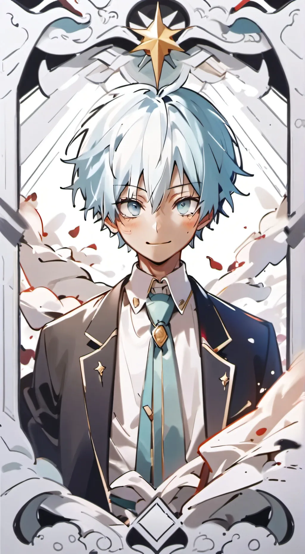 ai character: nagisa🥰❤ background