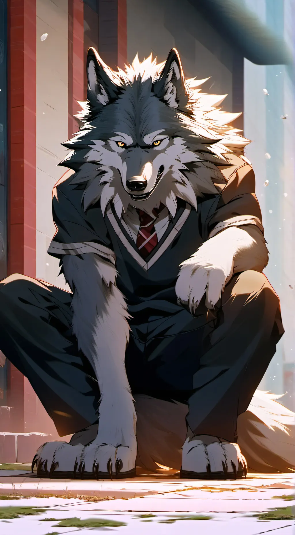 ai character: Beastars background