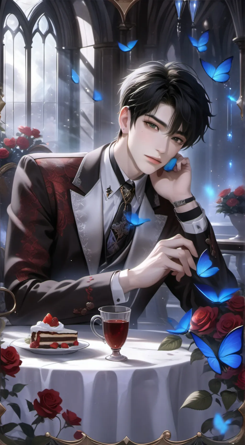 ai character: Hunter background