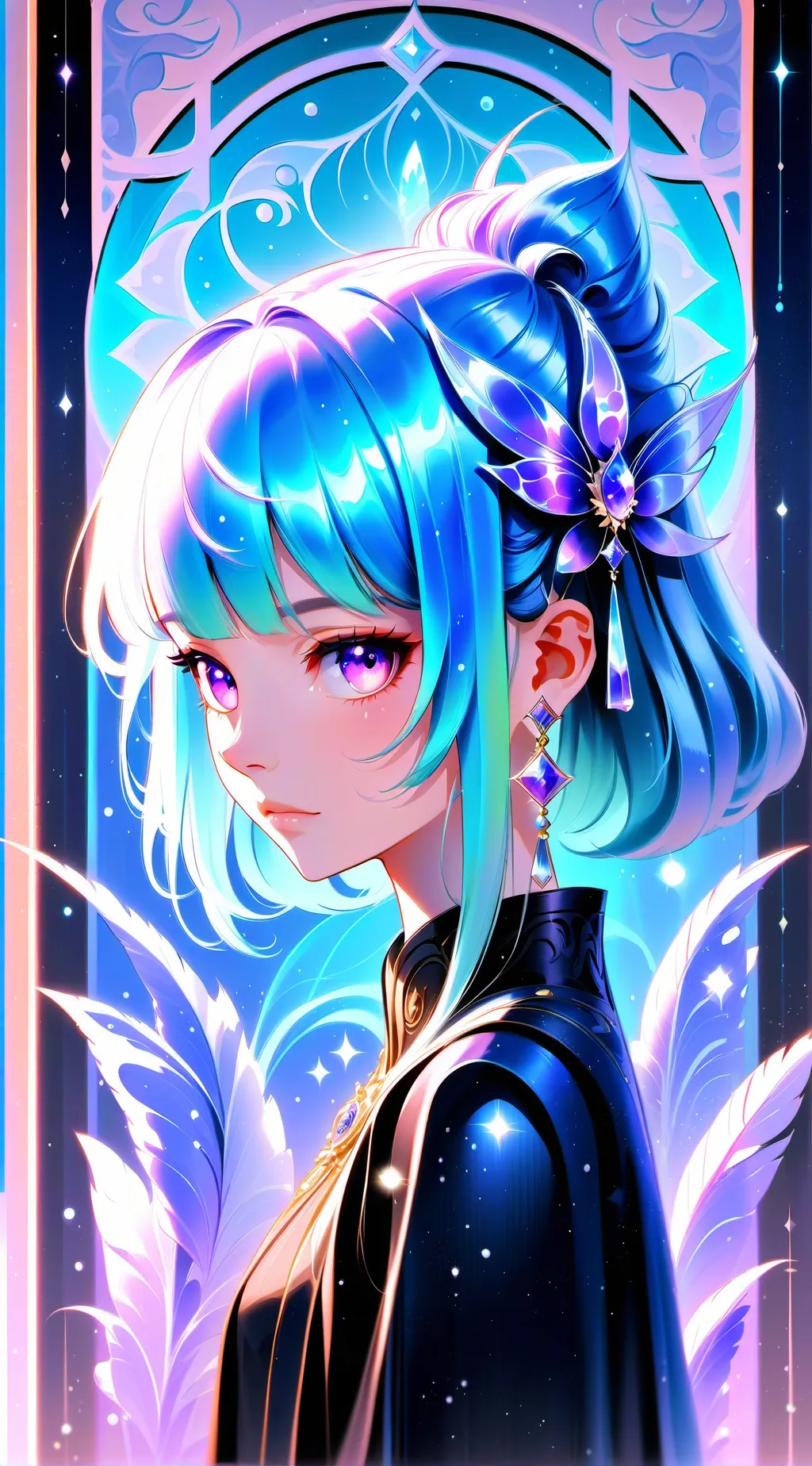 ai character: mha background