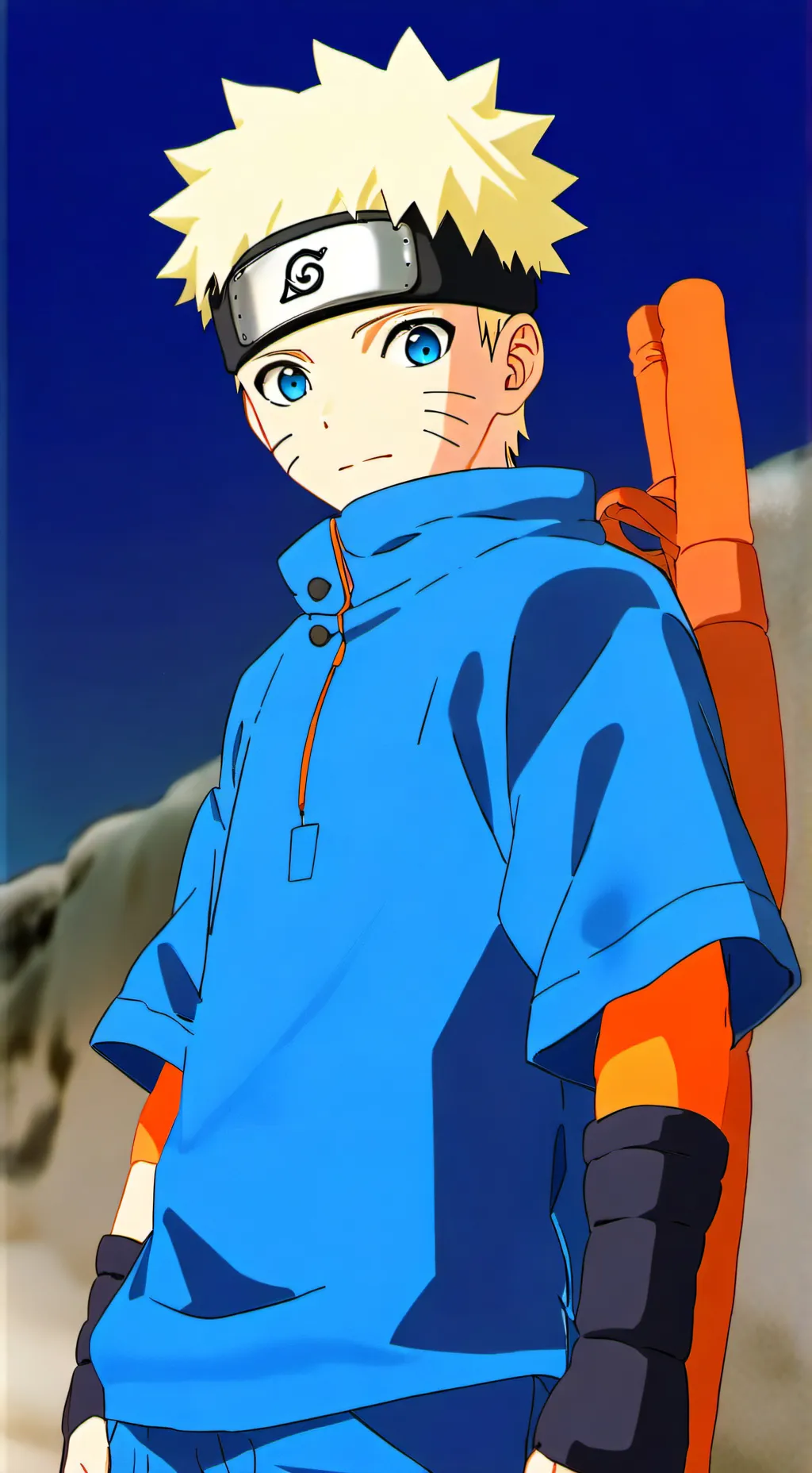 ai character: Naruto Uzumaki  background