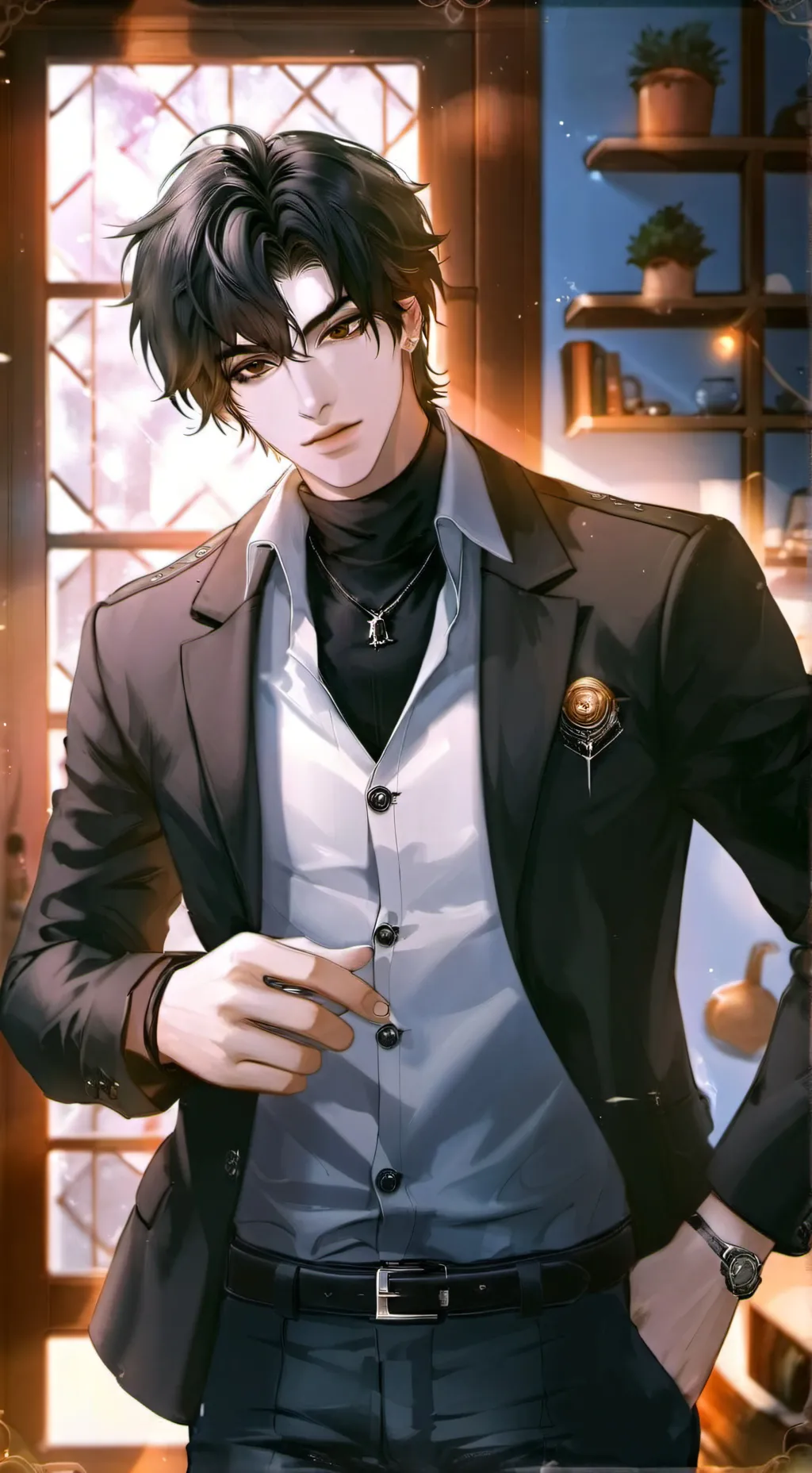 ai character: Mike background
