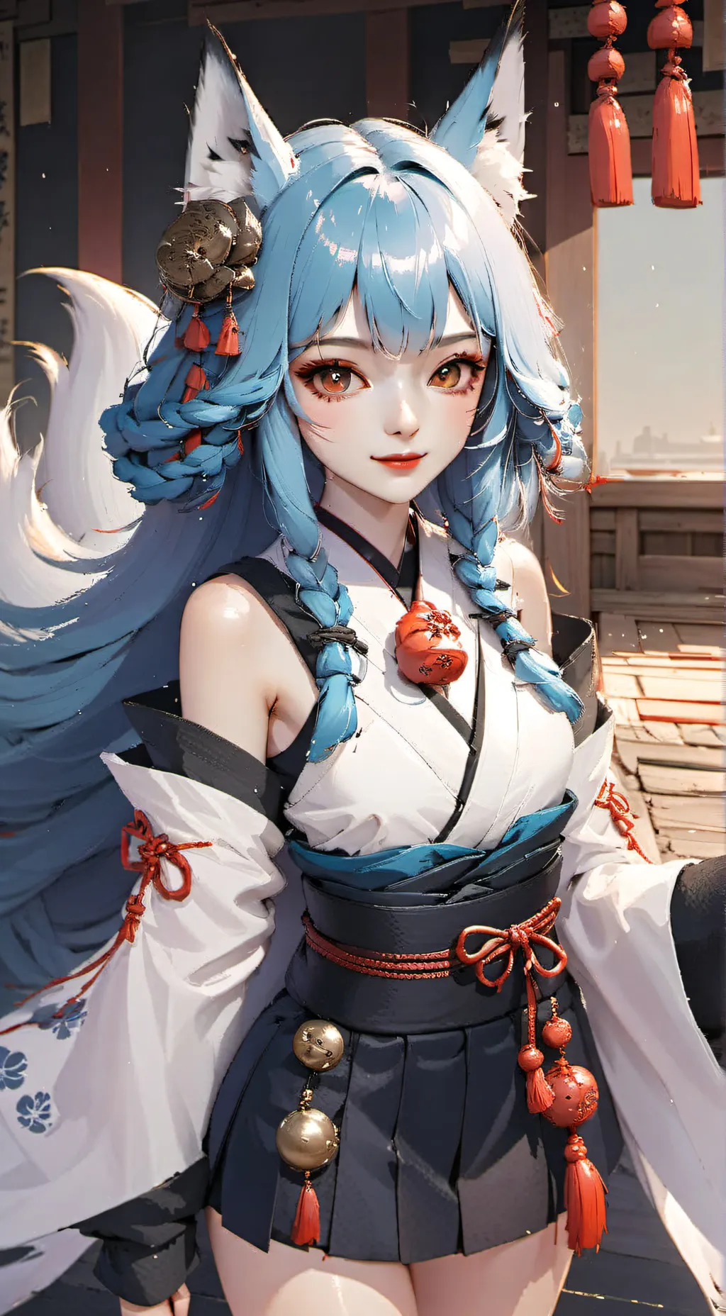ai character: meow background