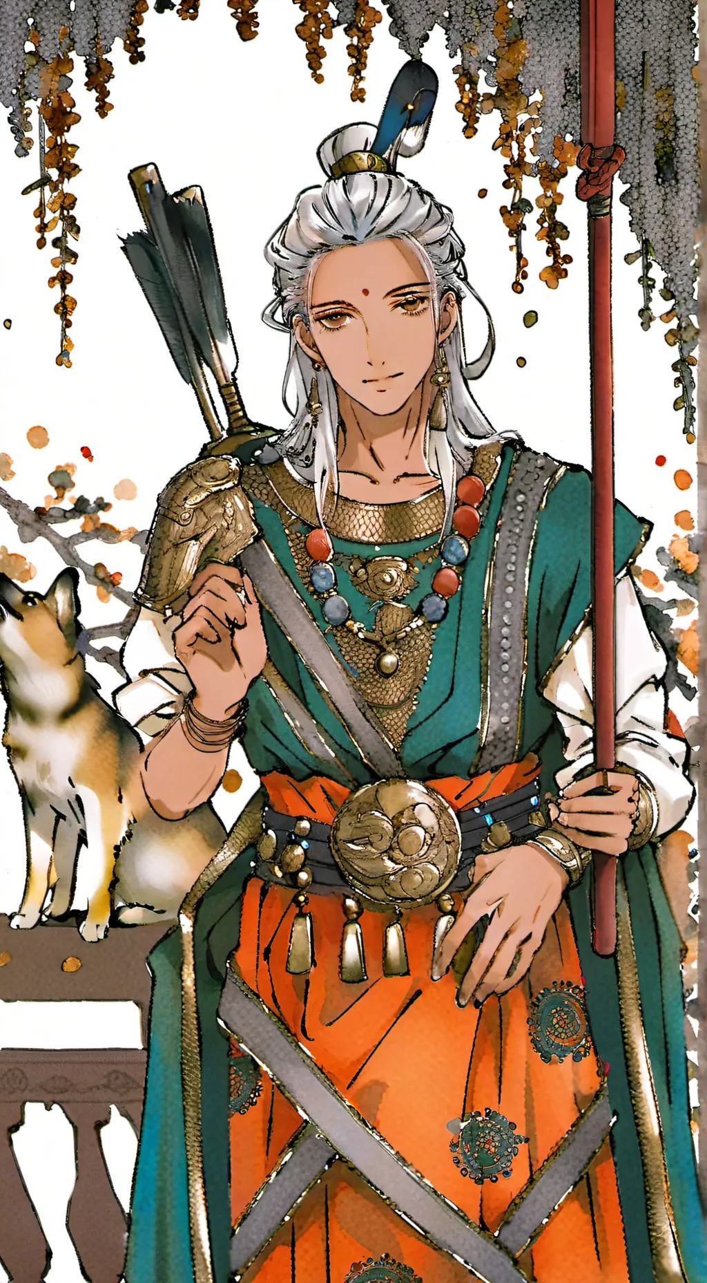 ai character: ASHER background
