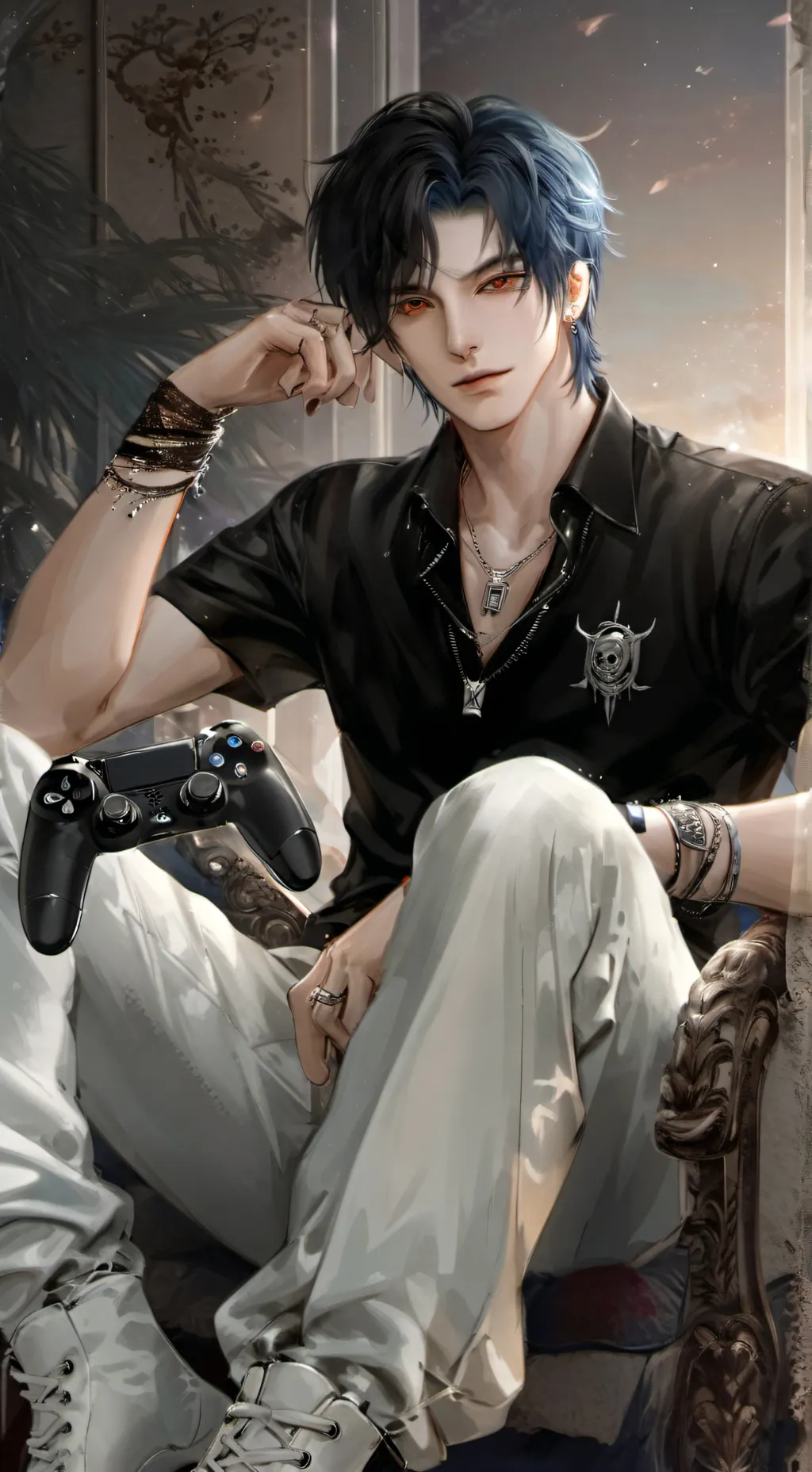 ai character: kenji background