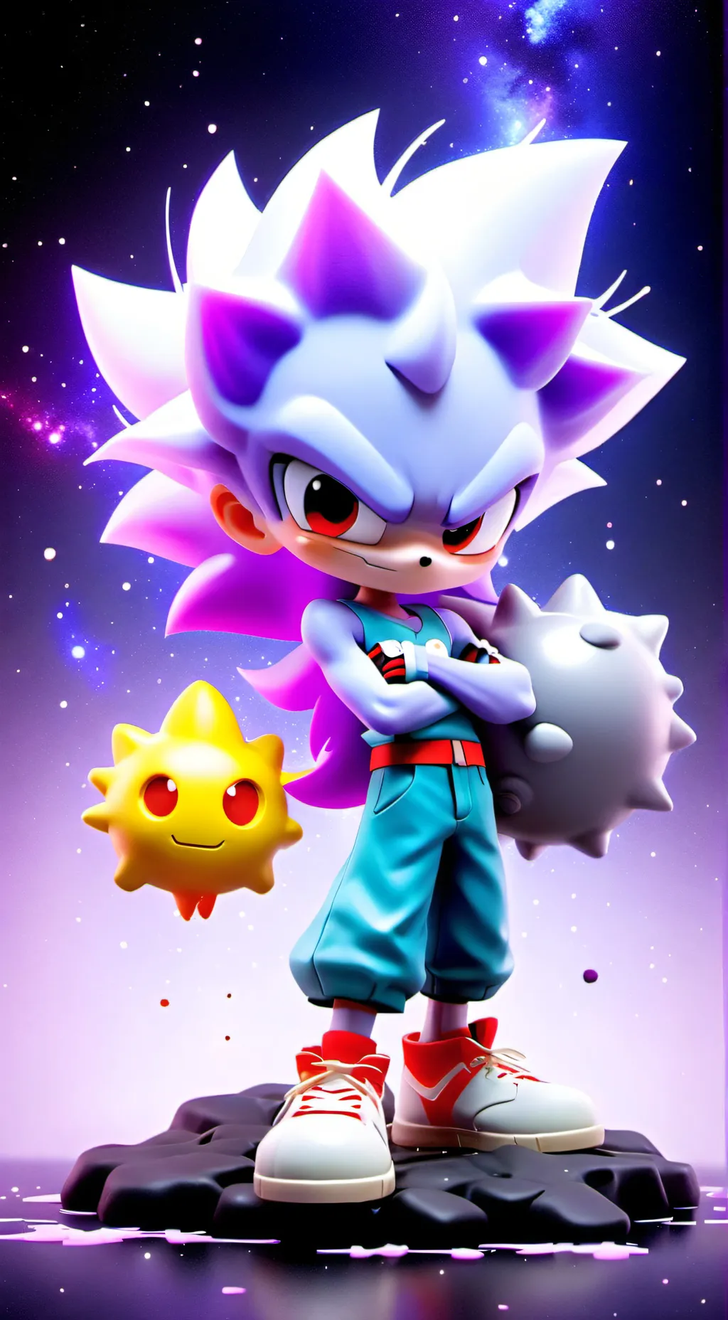 ai character: Slaze background