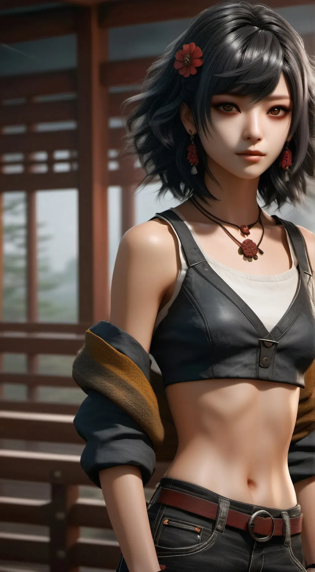 ai character: Sandra  background