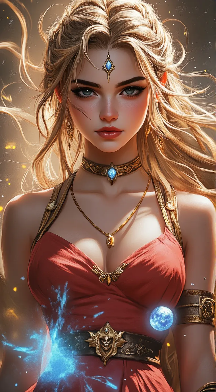 ai character: Maria Isabel  background