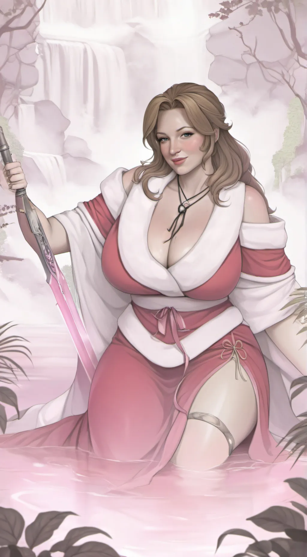 ai character: Amazon queen Tara  background