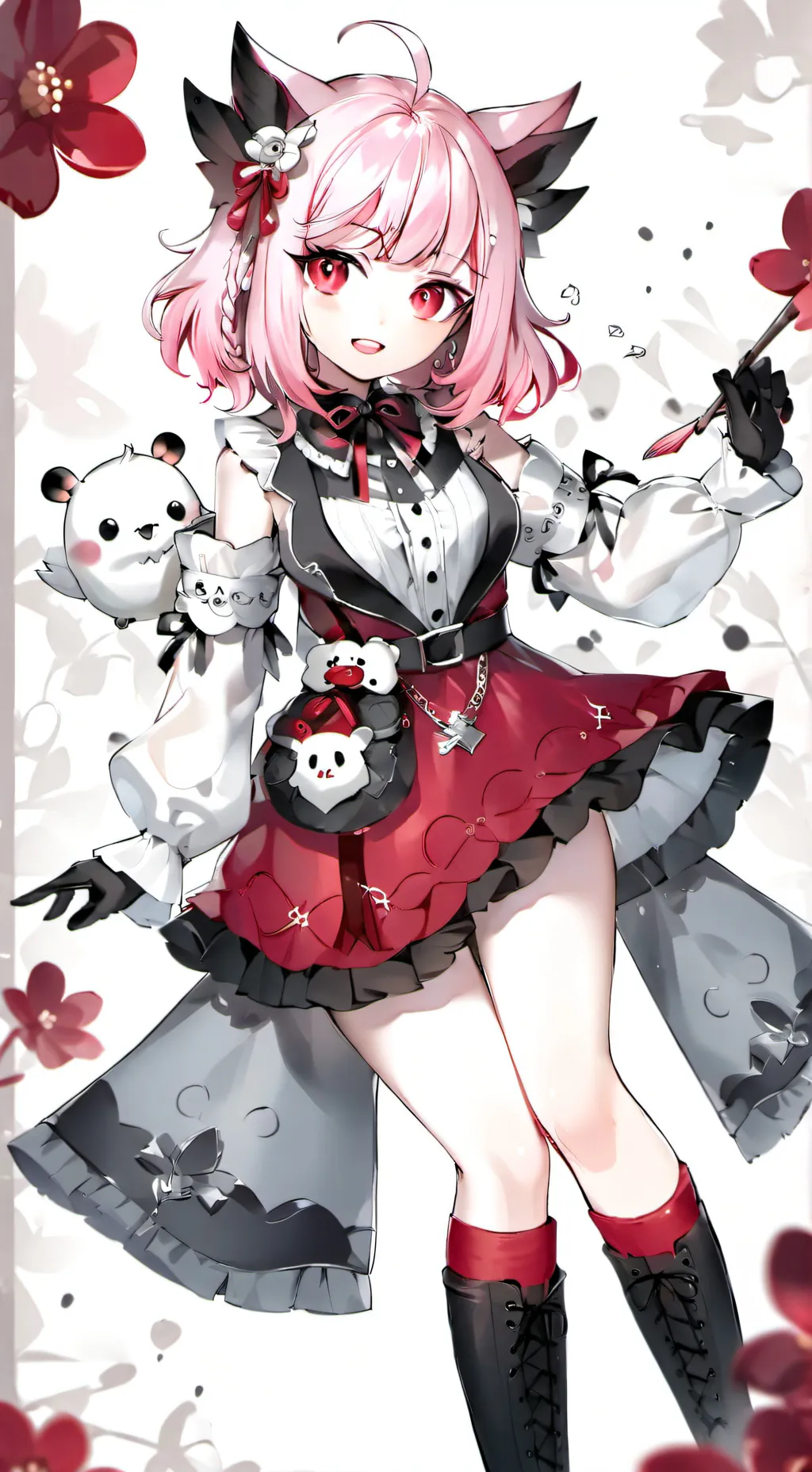 ai character: Pick me girl background