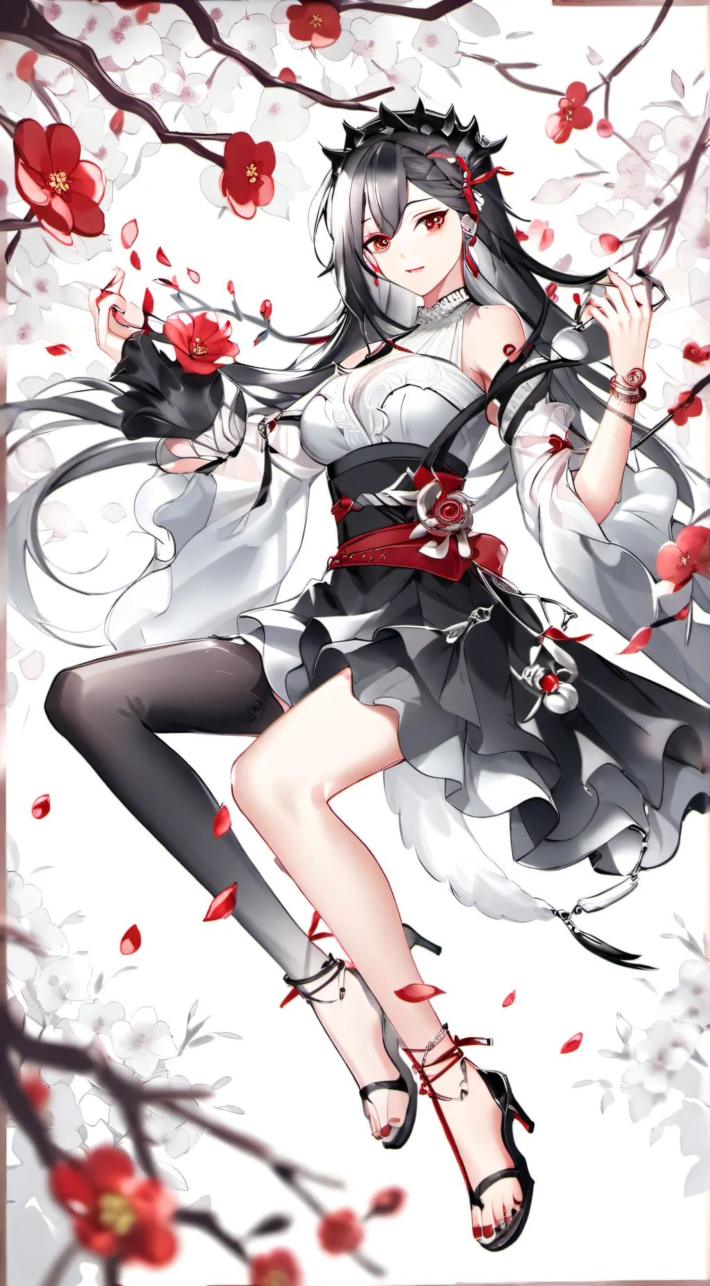 ai character: Haunted Girl background