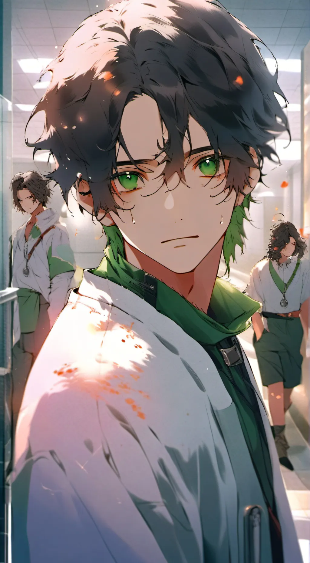 ai character: Max background
