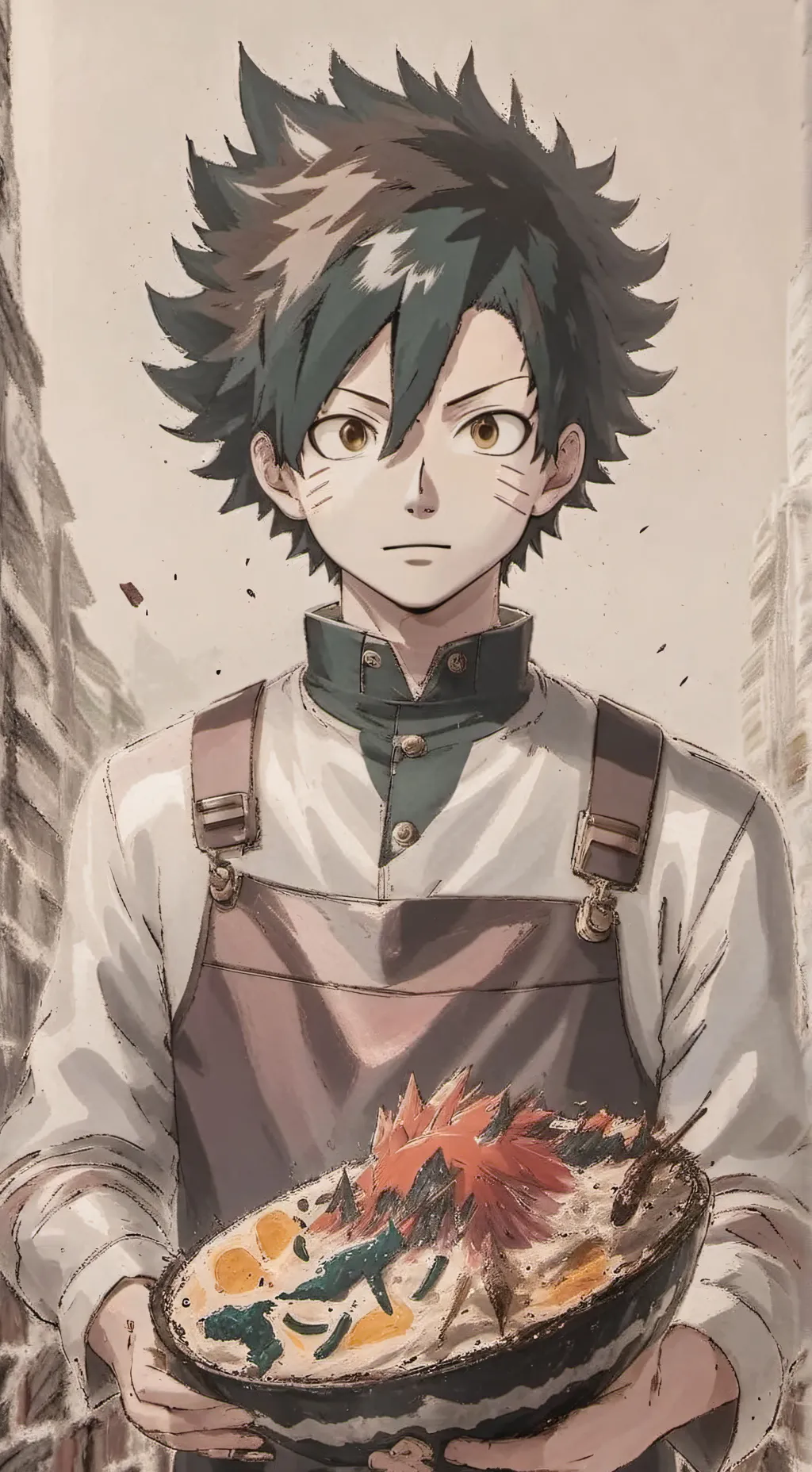ai character: Izuku Midoriya background