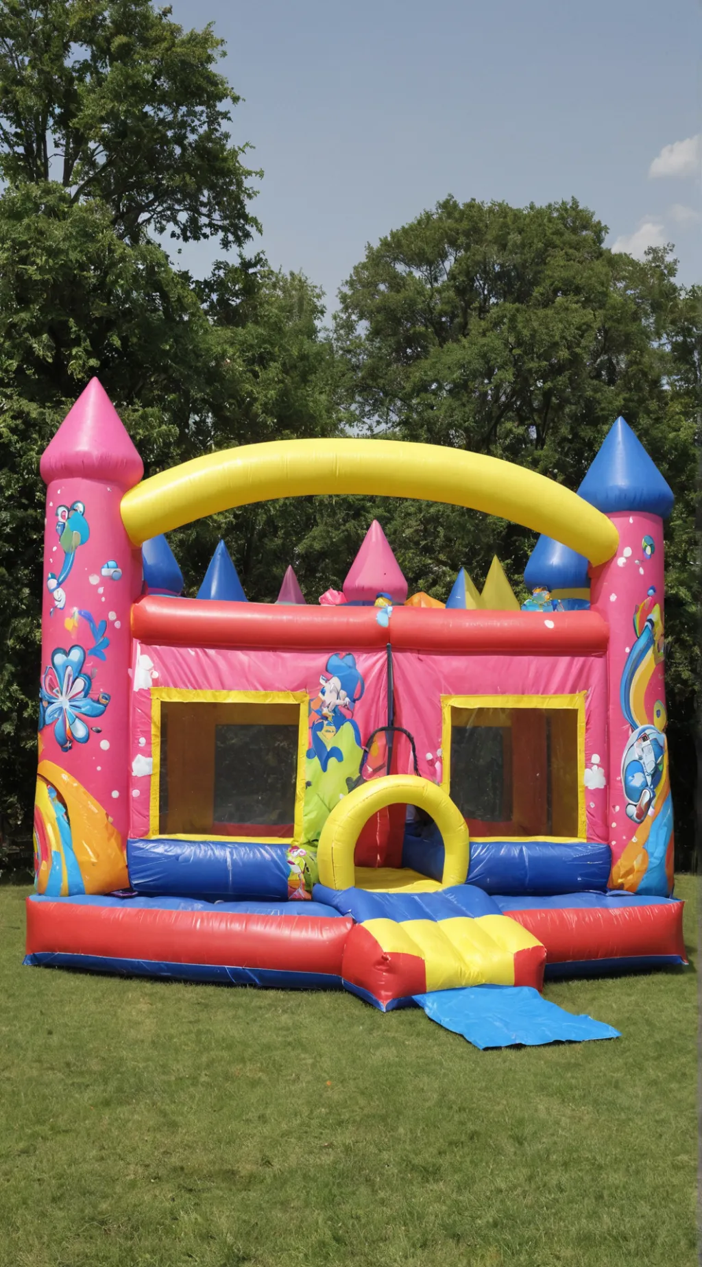 ai character: Bounce House 2 background