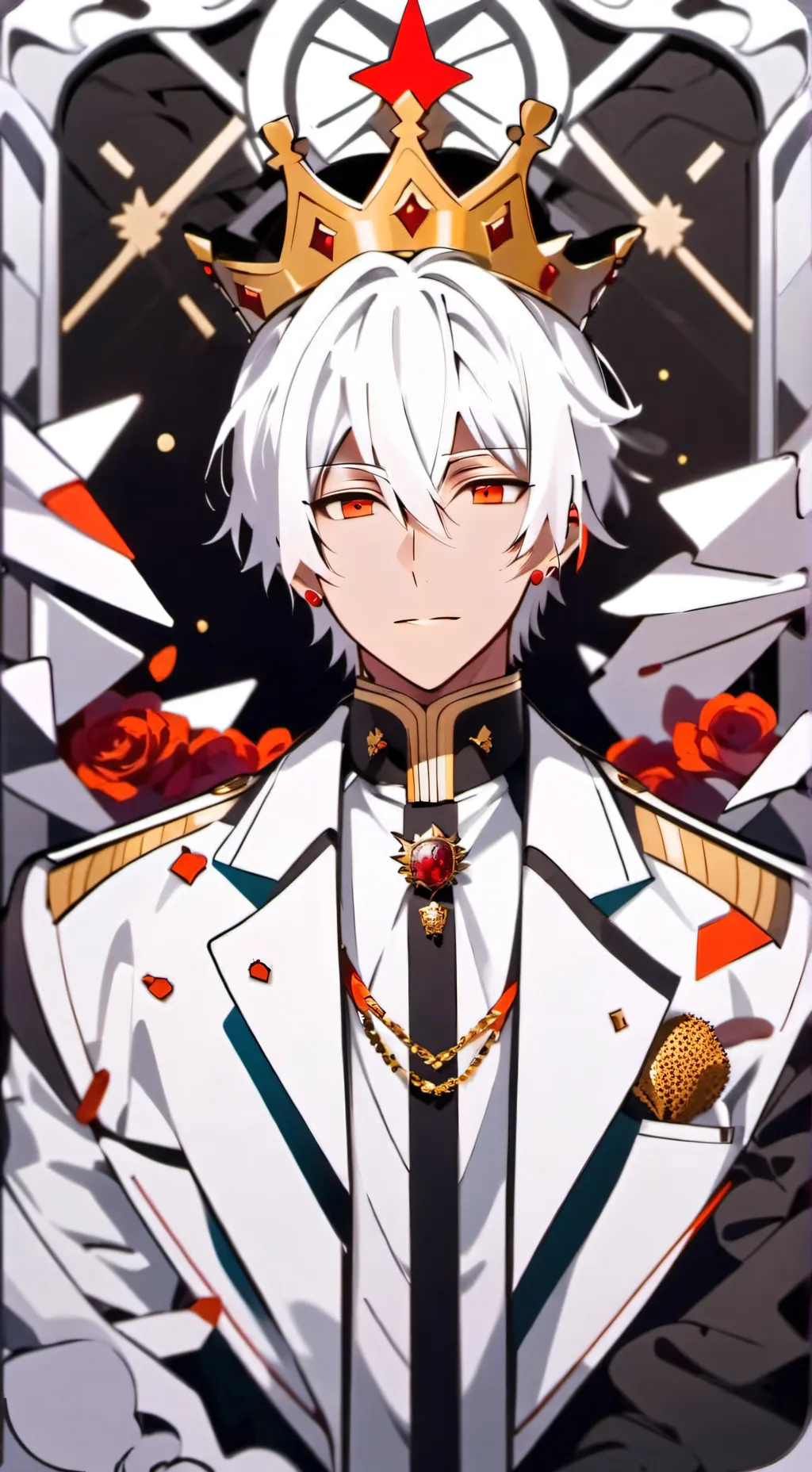ai character: (/-~Morel~-\)  background
