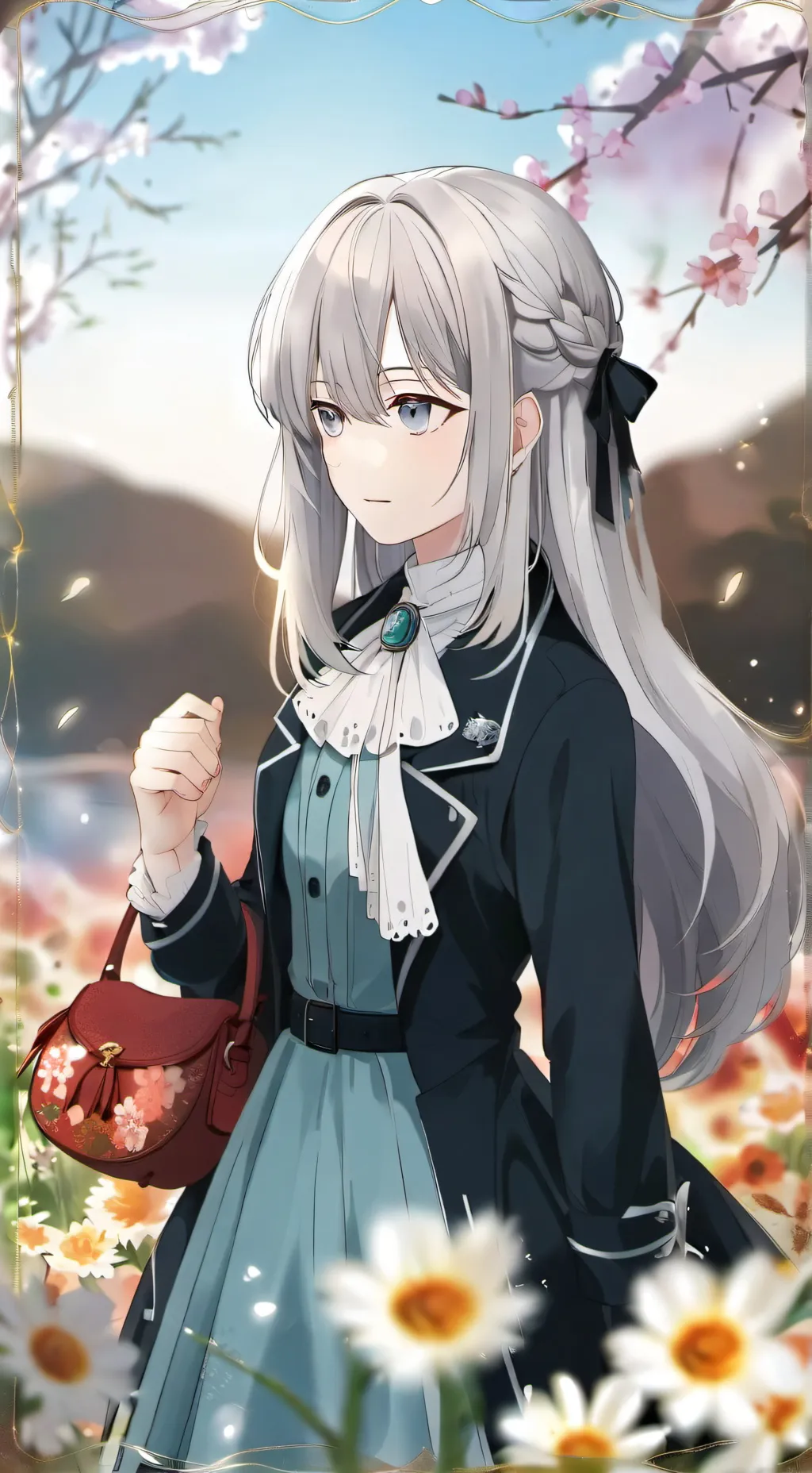 ai character: Аля background