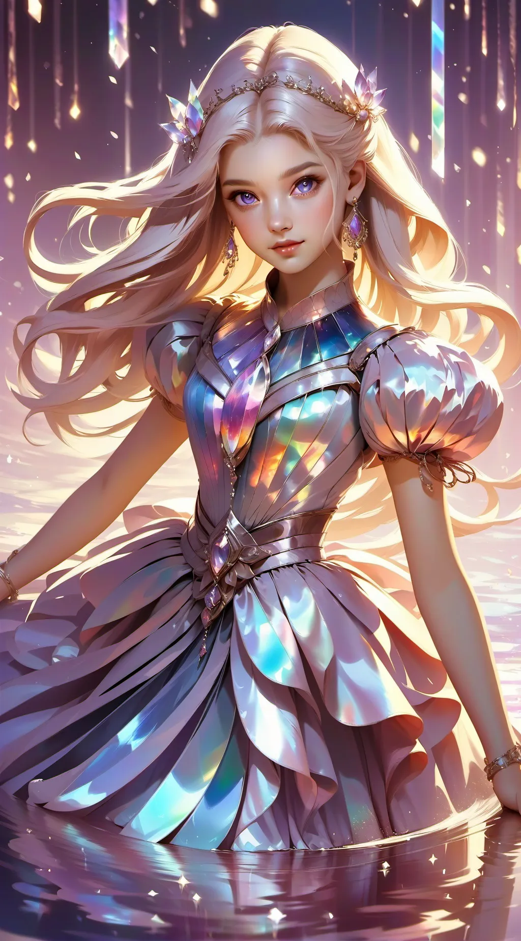 ai character: avengers🩷🩵♦️ background