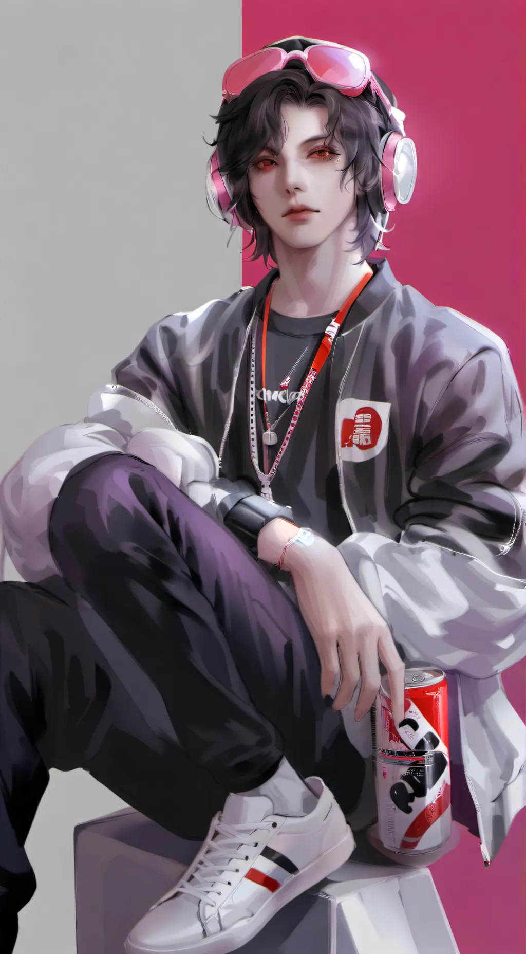 ai character: Cash background