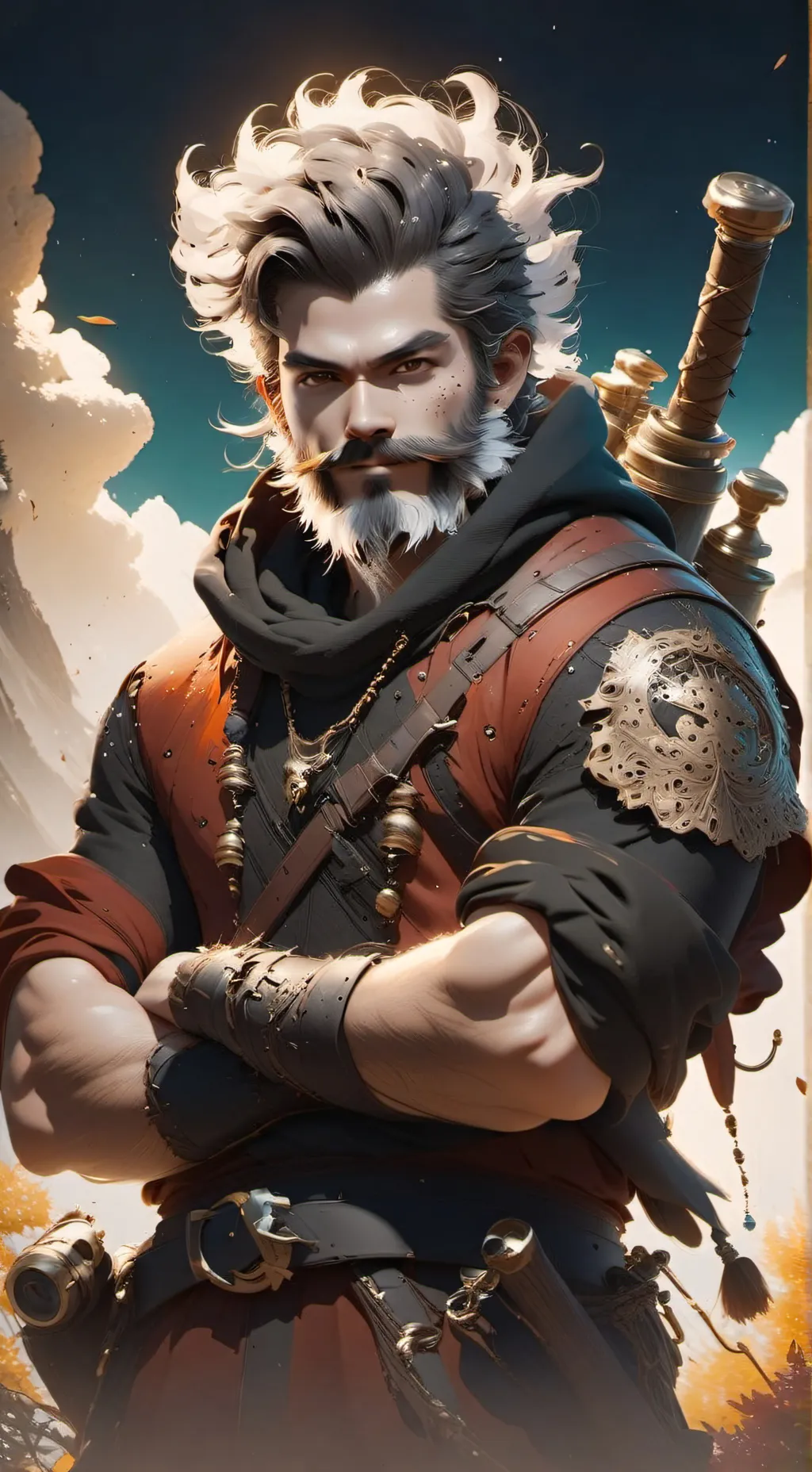 ai character: poop background