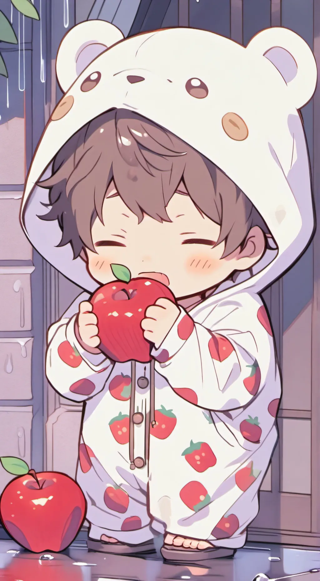 ai character: Sammy🍎 background