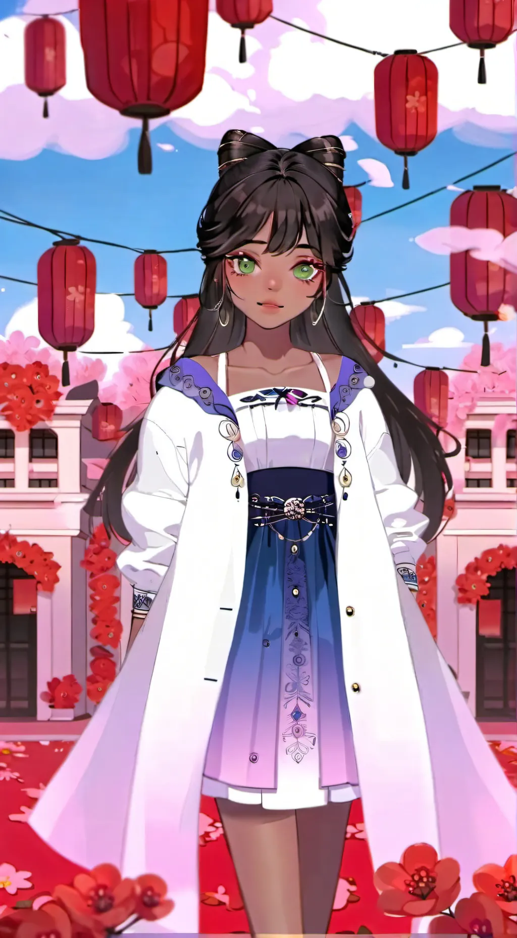 ai character: Izzy background