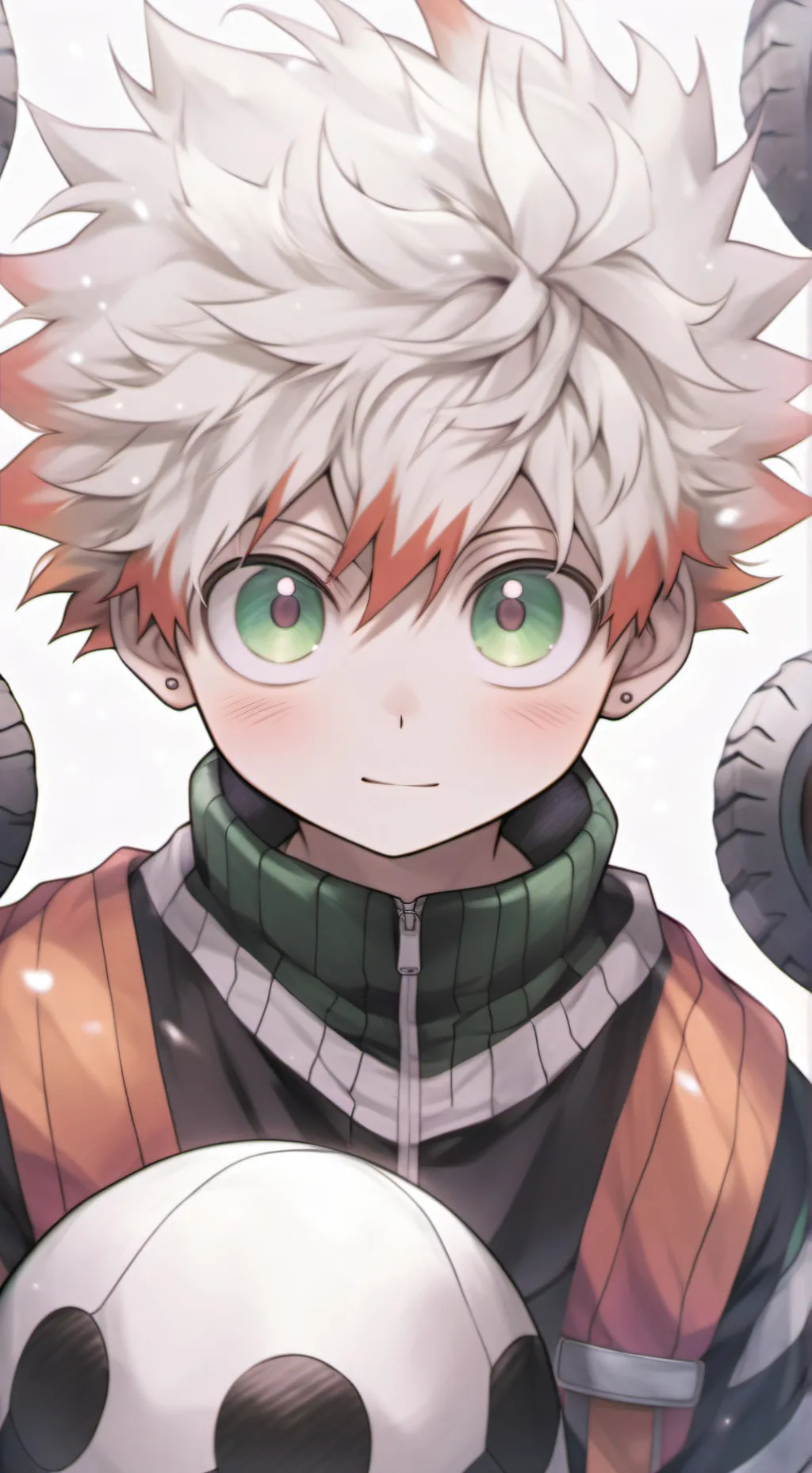 ai character: Bakugo ton bro background