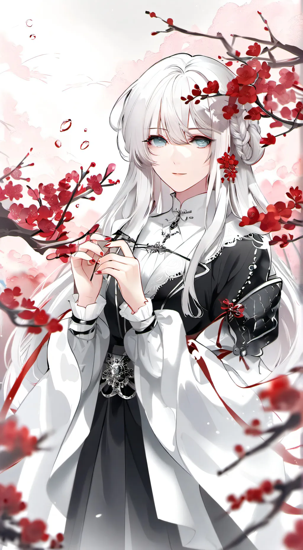 ai character: девка background