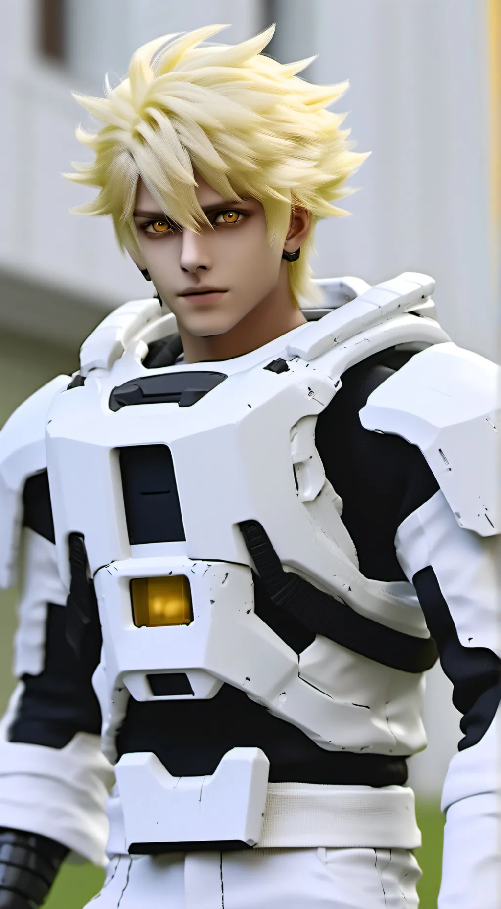 ai character: N murder drones background