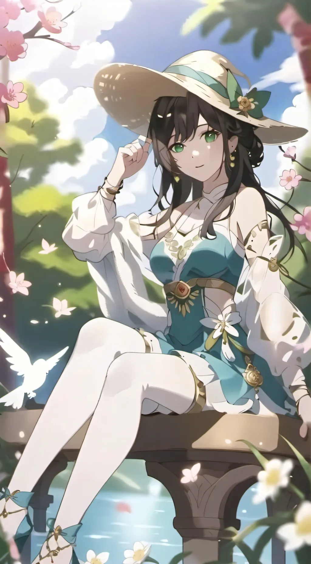 ai character: Maya background