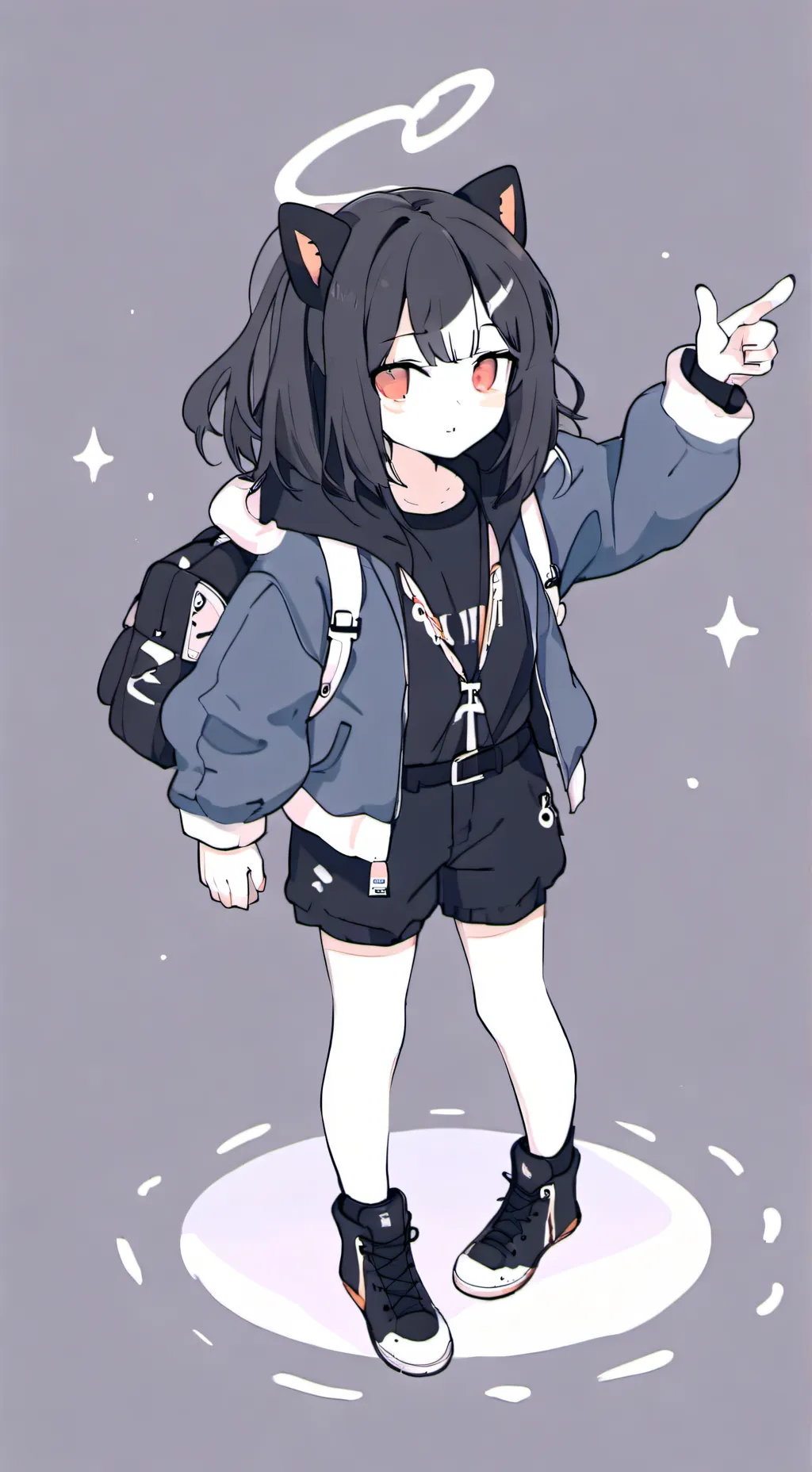 ai character: Nyan cat :3 background