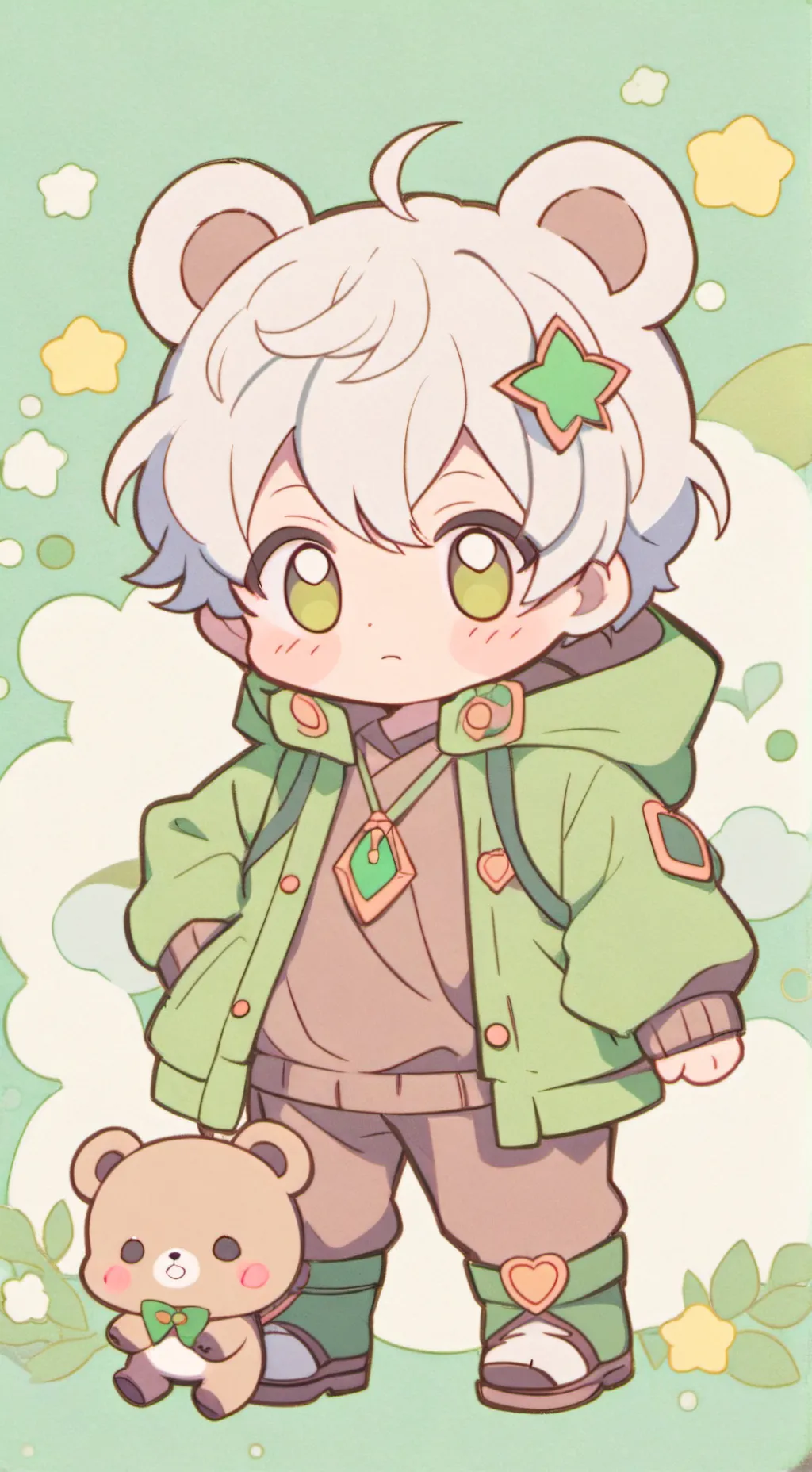 ai character: mimado pra cacet@ background