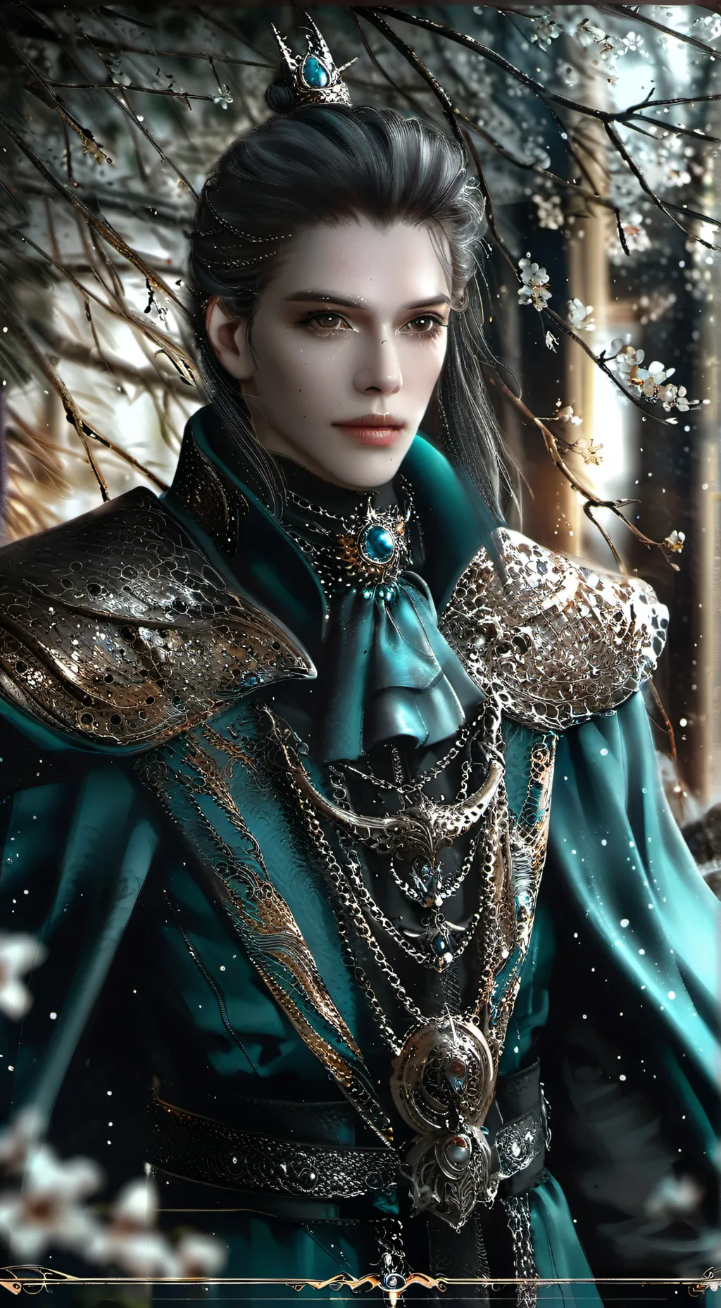 ai character: Leo  background