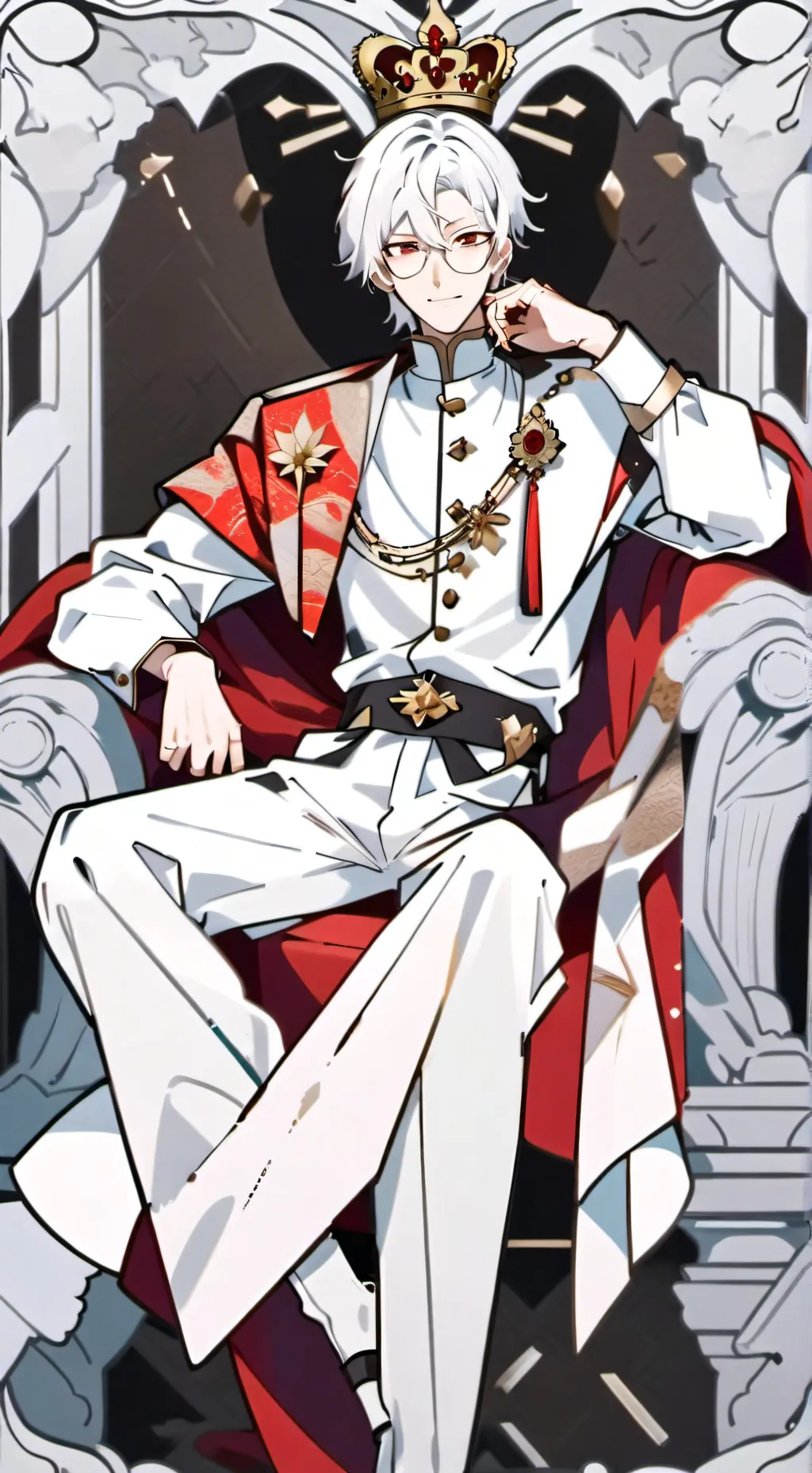 ai character: .•°Vector°•. background