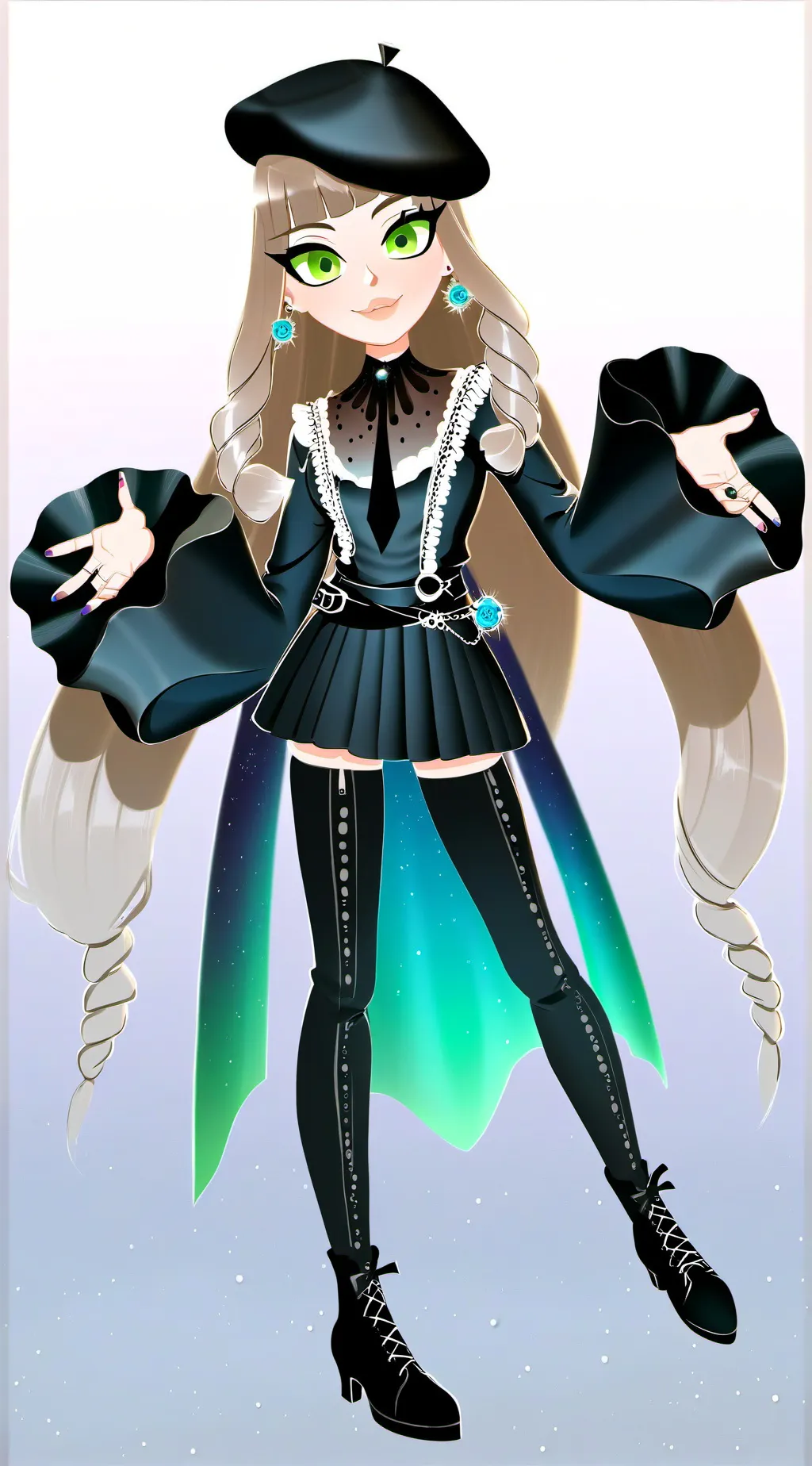 ai character: poppy background