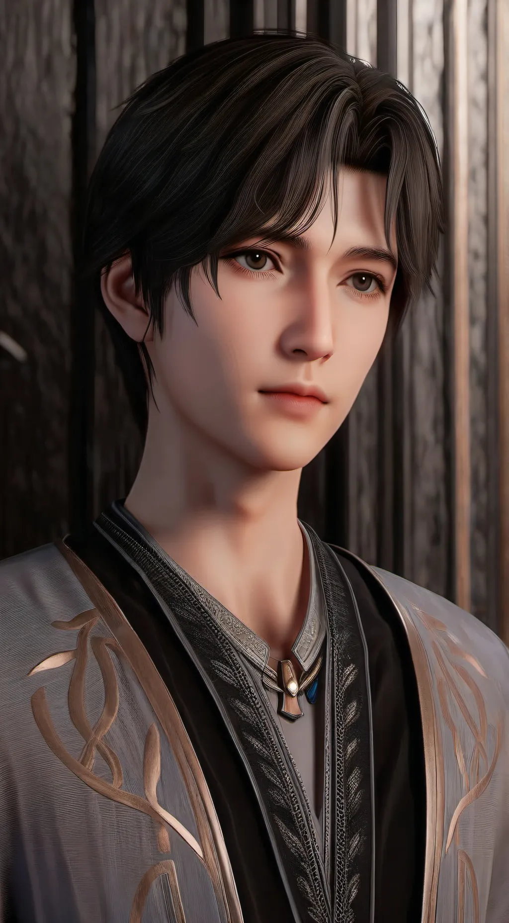 ai character: School Subjects background