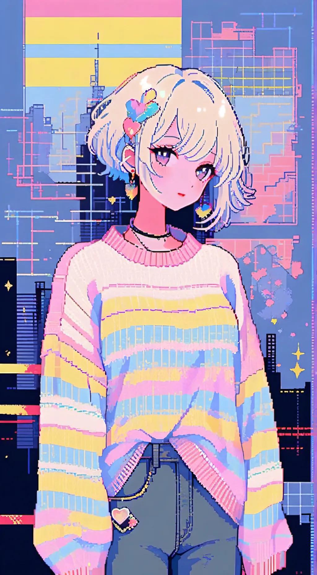 ai character: Hh background