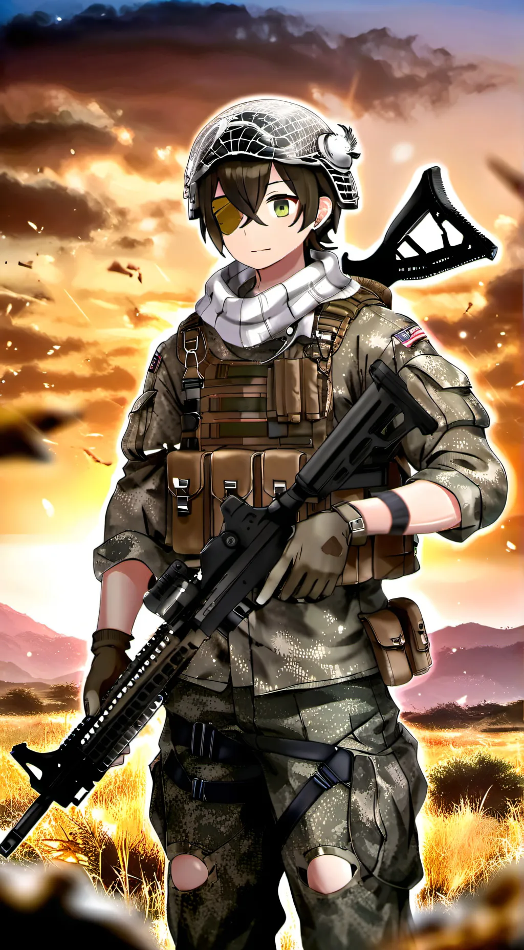 ai character: rager background