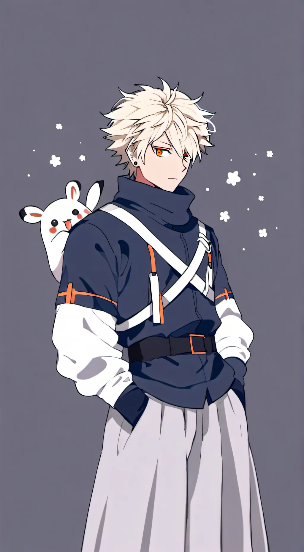 ai character: 🧨Bakugo&Pikachu✨️ background