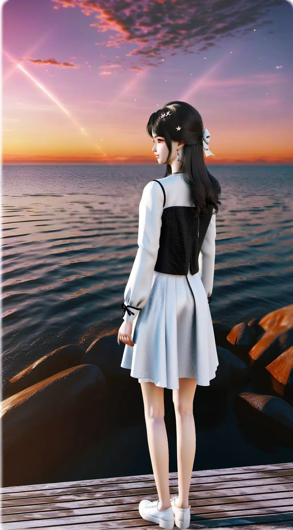 ai character: Lyra background