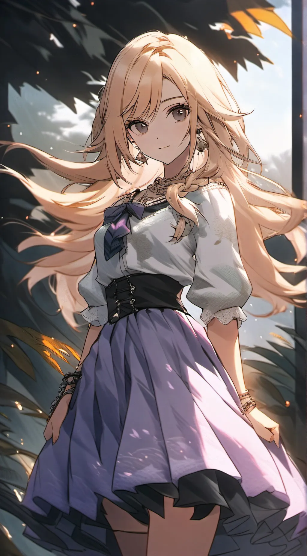 ai character: melonie background