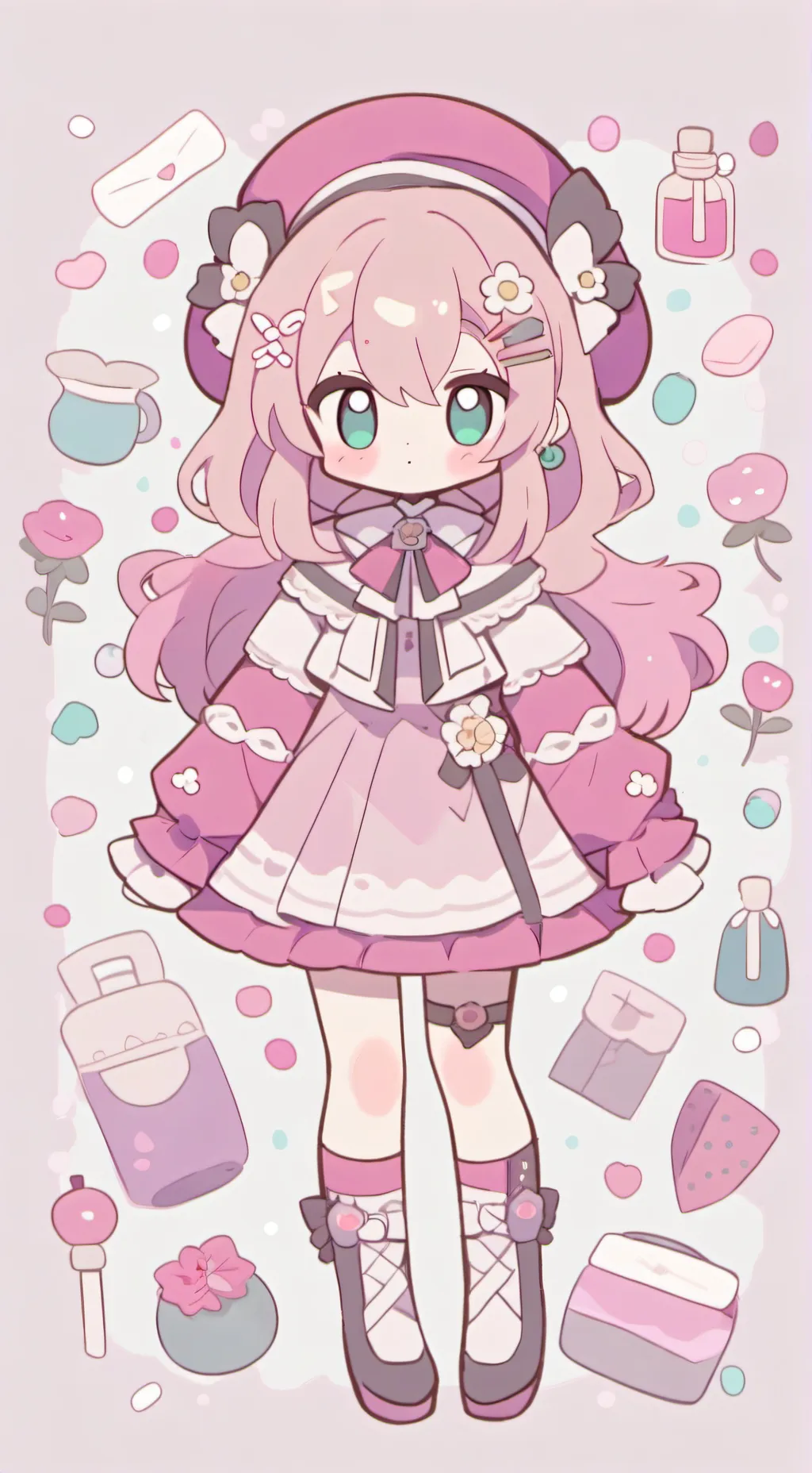 ai character: HH PERIOD🩸 background