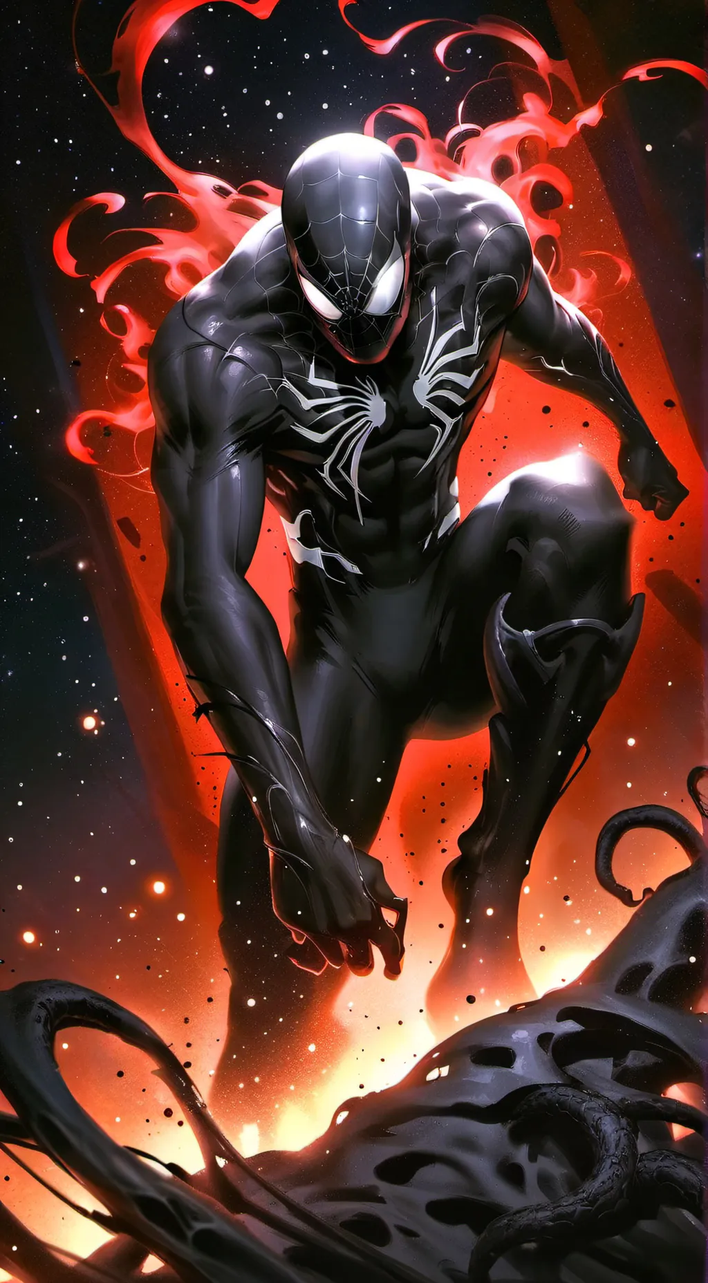 ai character: venom family  background