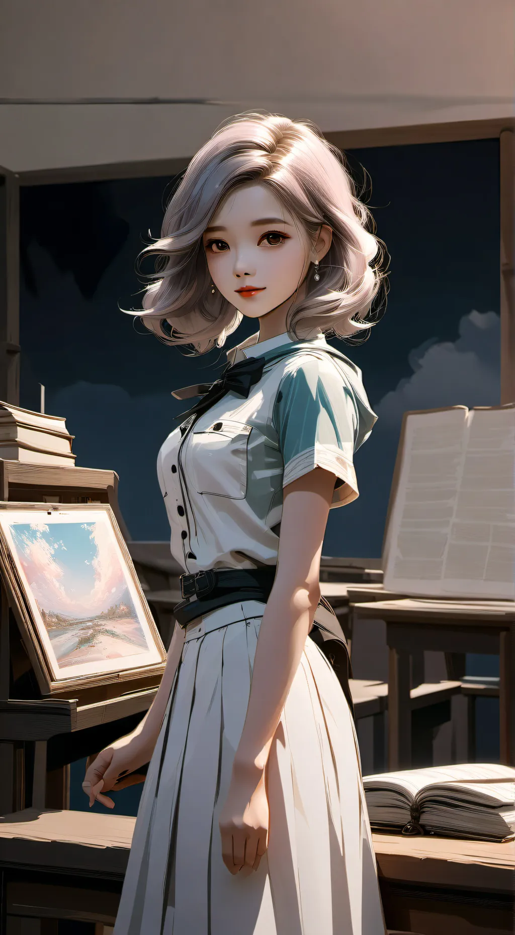 ai character: ⚡Chealsie⚡ background