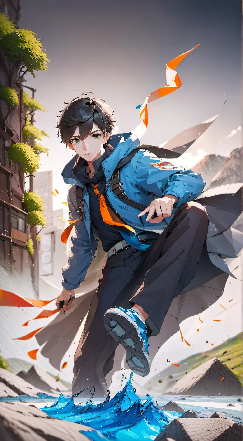 ai character: Vox background