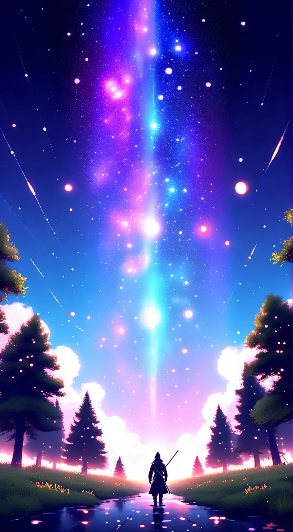 ai character: cosmo cat background